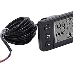 Electric Bicycle LCD Display Meter, 24V 36V 48V