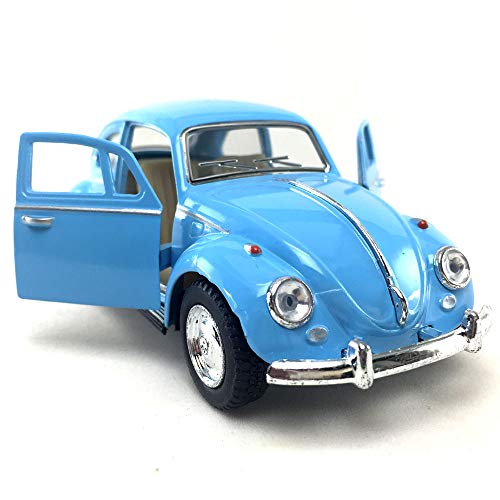Kinsmart 1967 Volkswagen VW Classic Beetle Bug Blue 1:32 DieCast Model,Toy,Car,Collectible,Collection