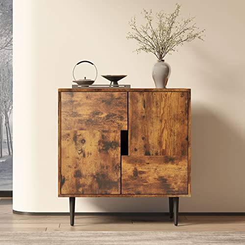 Mepplzian Buffet with Storage Mid Century Sideboard