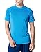 Tesla TM-MTS03-RYB_Large Men's HyperDri Short Sleeve T-Shirt Athletic Cool Running Top MTS03