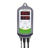 Inkbird 10A 110V Digital Thermostat Temperature Controller with Heat and Cool Relays ITC-308 Homebrewing Breeding Incubation Sous Vide
