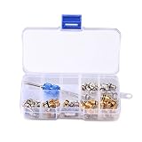 39PCS Air Conditioning Valve Core A/C R12 R134a Refrigeration Tire Valve Stem Cores Remover tool