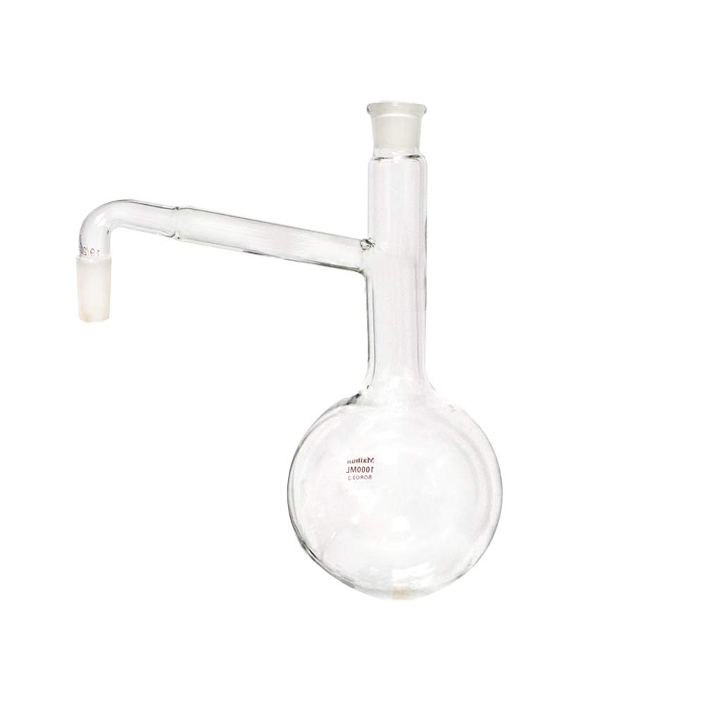 Lab Glass Distilling Flask, Distillation