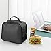 Lunch Box Insulated Lunch Bag for Men Women, Leakproof Thermal Reusable Lunch Tote for Adult Kids, Lunch Cooler for Office Work Outdoor Picnic by Soundance, Black