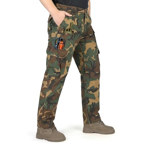 IGOLUMON Men's Stretch Tactical Cargo Pants