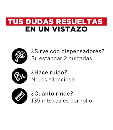 YUREX Cinta Canela 48mm x 135m Industrial 810m Totales Rinde Tres Veces Mas Pack 6 Adhesivo Fuerte y Silencioso sin Residuos Cinta de Embalaje Extra Larga para Cajas y Mudanzas Mas Metros por Rollo