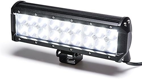STANSEN 54W 9in Heavy Duty Off Road LED Light Bar Fog Driving 4x4 Bumper Rock Work Lightbar Flood/Spot Combo Beam For Jeep Cabin/Boat/SUV/Truck/Car/ATV