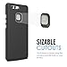 Huawei P9 Case - MoKo Advanced [Anti-Slip] [Scratch-resistant] Armor Series TPU Bumper & Hard PC Back Shock Absorbing Protective Cover for Huawei P9 5.2 Inch Smartphone 2016 Release, BLACK