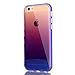 AIIYG DS(TM) iPhone 6 Case, 6S Case, Gradient Color Mirror Soft TPU Case with Shockproof PC Bumper Case for 6S,iPhone 6S Case (Purple)