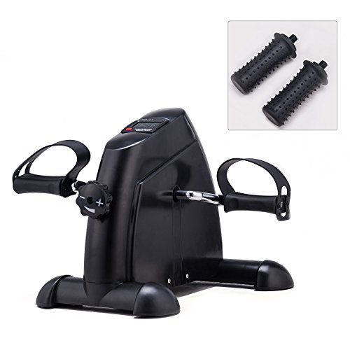 Pinty mini exercise bike pedal exerciser portable cycle…
