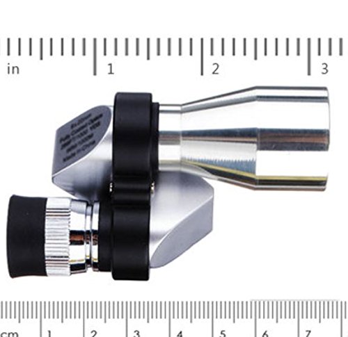 Mini Pocket 8X20 Silver Metal Monocular Telescope Eyepiece with Gleam Night Vision Scope by ShopIdea