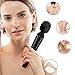 Diamond Powerful Handheld Quiet Electric Wand Massager Wireless with 3 Speed & 8 Vibration Modes for Back Neck Shoulder Body Sports Recovery & Muscle Aches Portable - Home & Office Gift Black