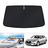 KUST Custom Fit Windshield Sun Shade for Mazda 3