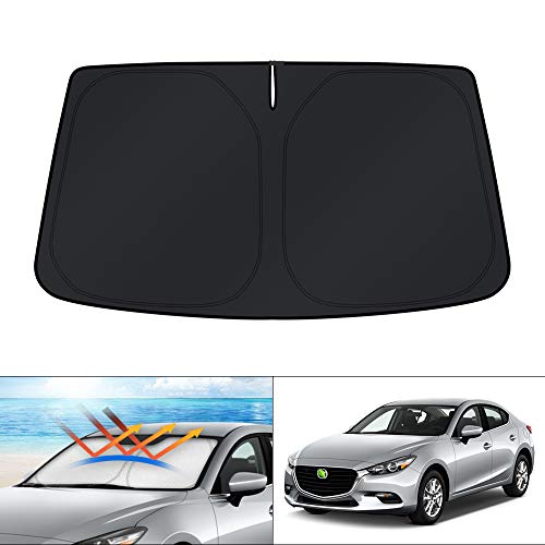 KUST Custom Fit Windshield Sun Shade for Mazda 3