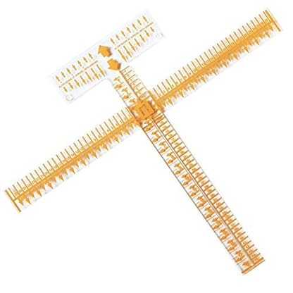 Tee Square It I Alignment Tool for Heat Transfer Vinyl, Rhinestones, Sublimation, Transfers