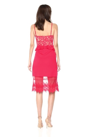 french connection red dress