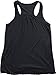 Bridesmaid | Flowy, Silky, Fashionable Racerback Women's Bridal Tank Top-Black,S