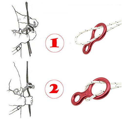 Smdoxi device descender safety protection equipment for rock climbing mountaineering rappelling rock climbing rescue