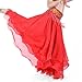 BellyLady Belly Dance Skirt Halloween Tribal Chiffon Tiered Maxi Full Skirt
