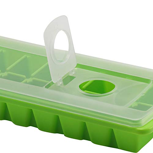 BALLSHOP 5er Set Eiswürfelform mit Deckel Eiswürfelbehälter Eiswürfelbereiter Eiswürfel – Bild 3