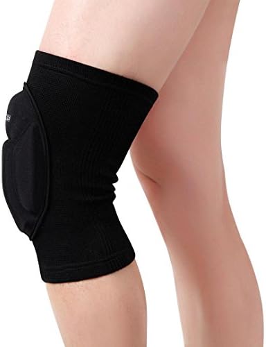 Cycling Knee Sleeve Support Compression Knee Brace with Anti Slip,Crystell Joint Pain &amp; Arthritis Relief, Injury Recovery Adjustable Knee Brace against Reinjury