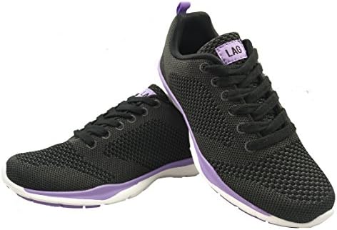 XPROS Performance Women's Lightweight Go Walking Shoe … (8.5, Black-2)