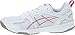 ASICS Women's Gel Acclaim Training Shoe, White/Charcoal/Pink, 7.5 M US