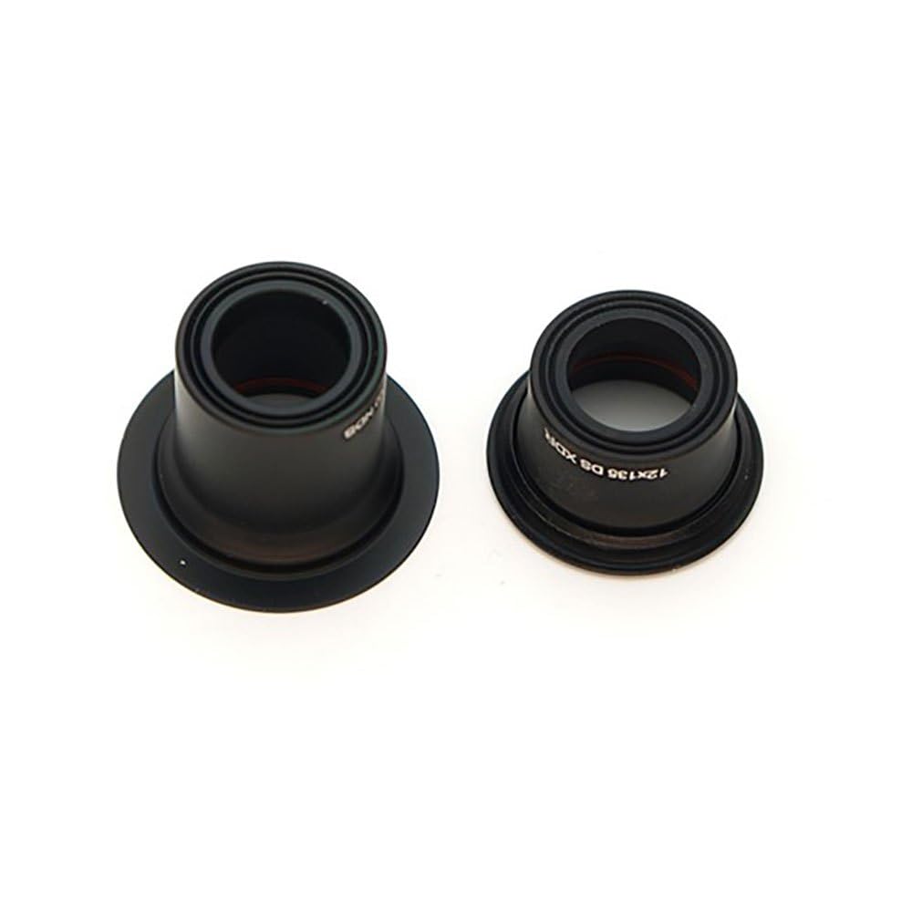 Zipp Spare - Wheel Axle End Cap Set Rear Zipp Cognition Center Locking Disc Brake Thru Axle 12X135 Xdr: Black 12X135mm