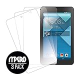 Alcatel ONETOUCH POP 7 Screen Protector Cover, MPERO (3-Pack) of Ultra Clear Screen Protectors for Alcatel ONETOUCH POP 7