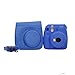 Fujifilm Instax Mini 9 Instant Camera Cobalt Blue + Fuji Instax Twin Pack (20PK) + Blue Camera Case + Frames + Photo Album + 4 Color Filters and More Top Accessories Bundle