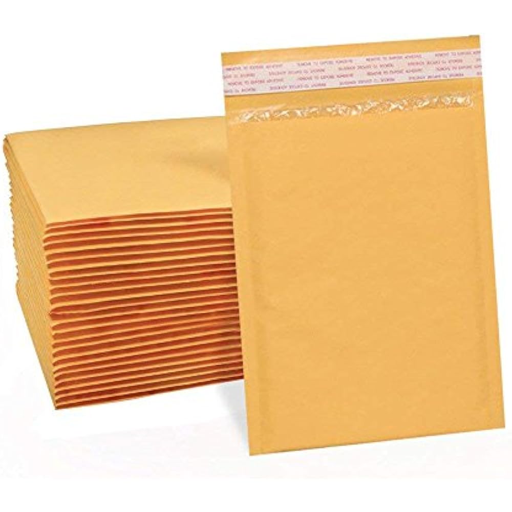 0 Envelope Mailers 6x10 Padded Envelopes Kraft Bubble Pack 50 Pcs Shipping Bags eBay