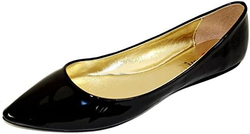 Cherish Elegant Footwear Women's Ember-2016 Pointed Toe Ballet Flats