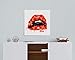 LV Lips Kiss Designer Fashion Art Wall Glam Poster Designer Print