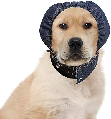 MPS Medical Pet Shirt, Head Cover for Dogs Medium, Blue - Image 3