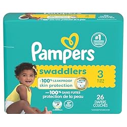Pampers Baby Diapers - Swaddlers - Size 3, 26