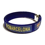 FC Barcelona Team Logo Spanish Soccer Bracelet Wristband
