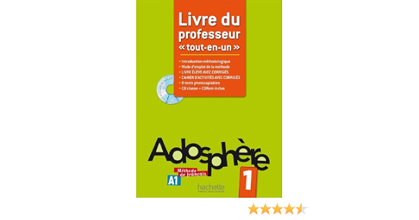 Amazon Com Adosphere Livre Du Professeur 1 French Edition 9782011557254 Himber C Poletti Ml Books