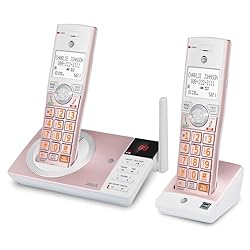 AT&T CL82257 DECT 6.0 2-Handset Cordless Phone for