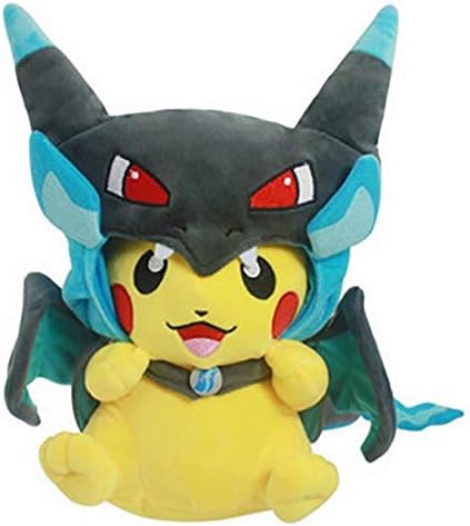 PampasSK Stuffed & Plush Animals - Kinds Option Baby Plush Toys Pikachu Cosplay Funny Charizard gyrados Stuffed Animal Dolls Children Toys Kids As Gift 1 PCs