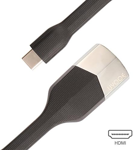 UYOOE USBC to HDMI for Samsung Galaxy S8 S8+ Plus,TV,google pixel,Note 8, Macbook Pro 2017/2016,Lenovo,Dell,HP etc, Type USB-C to HDMI Adapter 4k Converter -(Thunderbolt 3 to HDMI Compatible)…