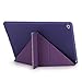 iPad Air Case, Dowswin Multi-fold Stand Smart Case Cover with Soft TPU Back [Auto Sleep/Wake ] for Apple iPad Air 1nd Gen (Purple)