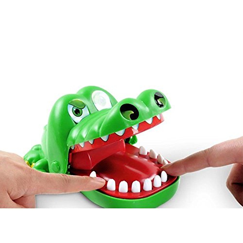 Catnew Funny Adult Children Kids Toy Crocodile Mouth Dentist Bite Finger Game Xmas Gift - Thumbnail 2