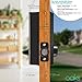 Oaks Smart Lock, Electronic Front Door Deadbolt, Bluetooth, Code and Fob Entry, Keyless Access, Smart Phone App Unlock, Great for Airbnb & Vacation Rentals, Easy to Install (Black)