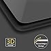[Series 2] SUPTMAX Screen Protector for Apple Watch [Full Coverage] [Scratch Free] Tempered Glass for Apple Watch (38mm, Black)