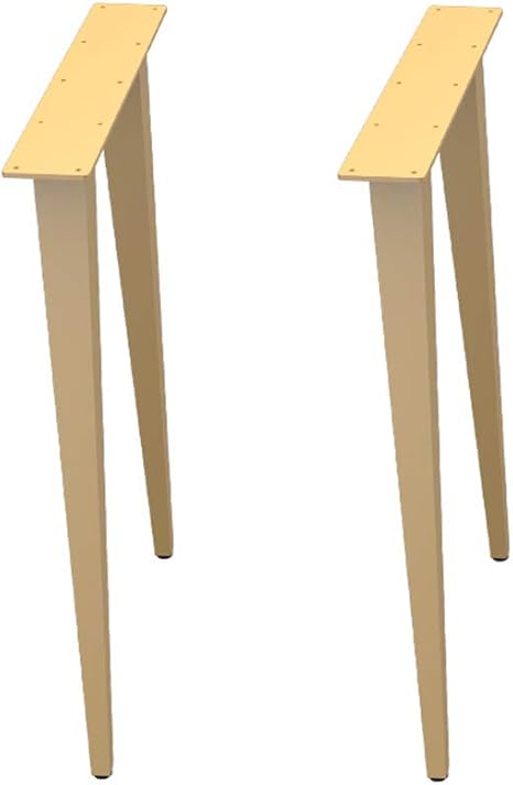 Amazon Mang 金属製のテーブル脚 円錐形 アイアンレッグ 鉄脚 Diy家具脚 ブラック ゴールデン キャビネット脚 サポート脚 ダイニングテーブル脚 2個セット ダイニングセット オンライン通販