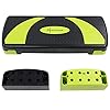 ACTIVE FOREVER Steppers for Exercise 3 Levels, Aerobic Step Board, Adjustable Height 10cm/15cm/20cm, Steps Equipment for…