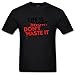Josephine Decaria Men's Life is Short Short Sleeve cool classic T Shirt