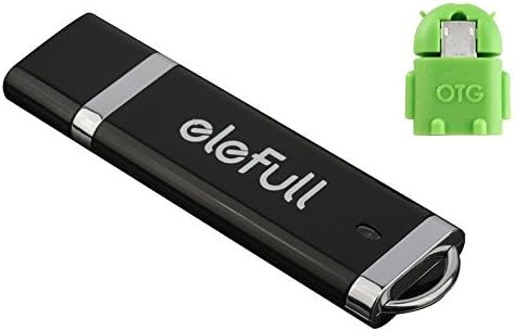 Elefull Usb3.0 USB Flash Drive 8GB 3.0 Speed Newly Added OTG Micro-USB Adapter Style for Cell Phone Computer Tablet Laptop Car Music Player (8GB)