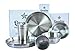 Qualita Premium Set of 4 Stainless Steel Kids Cups Toddler Tough Baby Safe BPA Free 8oz