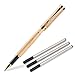 Chosin Ballpoint Pen Writing Set - Natural Wooden Ballpoint Pens - Luxury Elegant Gift Pen Set for Executive Signature Business Calligraphy with 3 Extra Replacement Ballpoint refills(black)